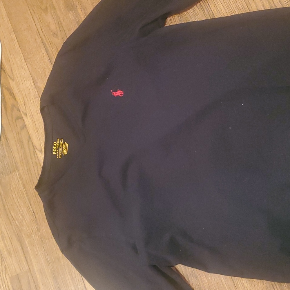 POLO Adult Sm Black Pajama top